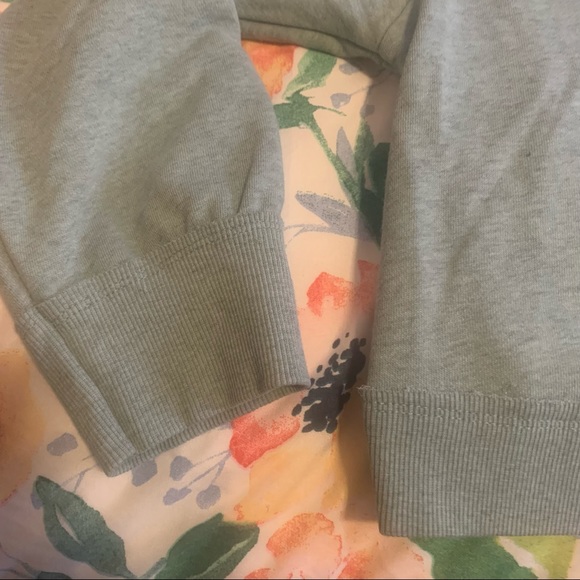 Anthropologie sweater // Pilcro Ryanne Open Back Sweatshirt - Picture 6 of 13